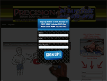Tablet Screenshot of poughkeepsiemixedmartialarts.com